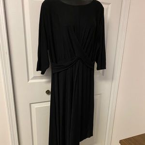 Black Midi Dress size 1X